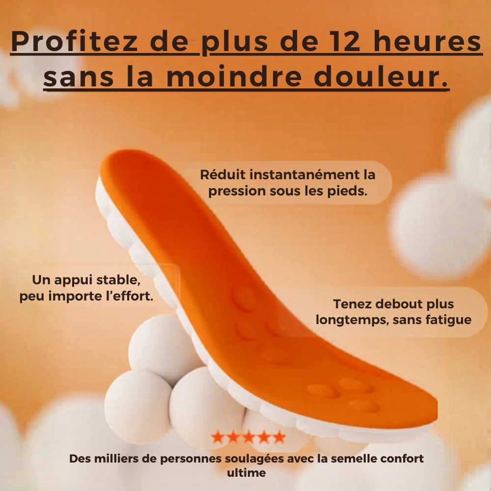 Semelle confort ultime